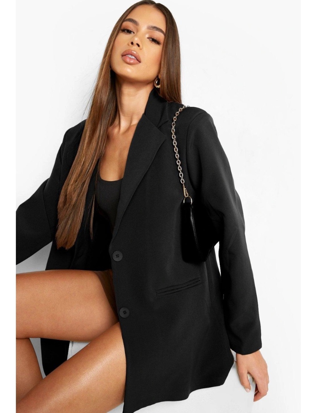Boohoo Oversized Tailored Blazer